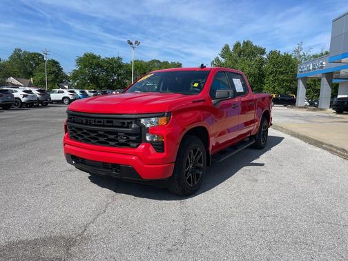 Red Hot 2024 Chevrolet Silverado 1500 Custom