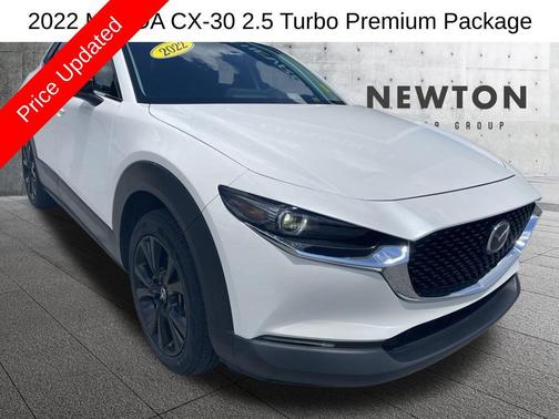 Snowflake White Pearl Mica 2022 Mazda CX-30 2.5 Turbo Premium Package