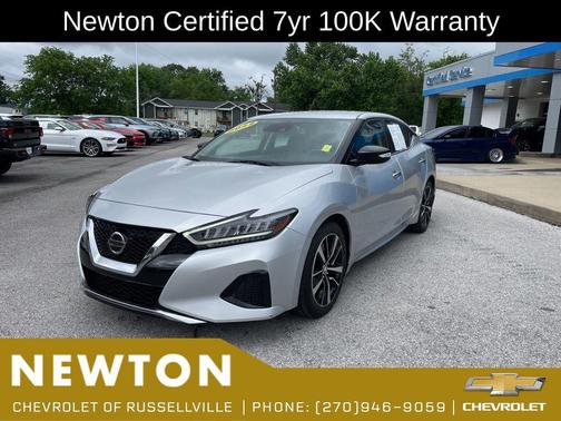 Brilliant Silver Metallic 2022 Nissan Maxima SV Xtronic CVT
