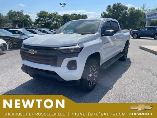 Summit White 2023 Chevrolet Colorado LT