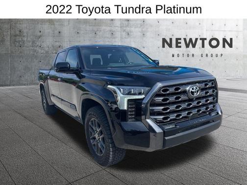 Midnight Black Metallic 2022 Toyota Tundra Platinum
