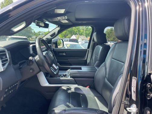Midnight Black Metallic 2022 Toyota Tundra Platinum