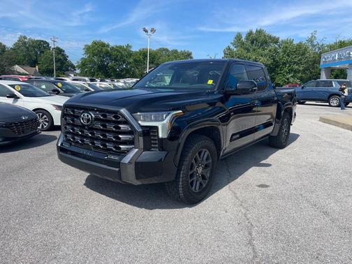Midnight Black Metallic 2022 Toyota Tundra Platinum