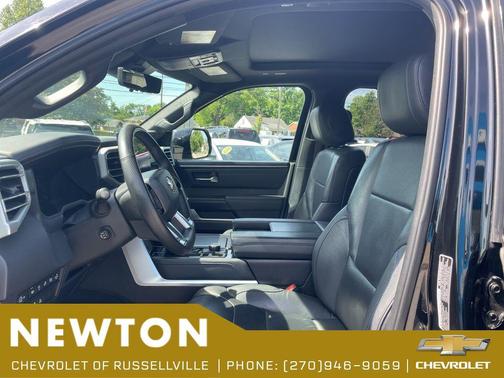 Midnight Black Metallic 2022 Toyota Tundra Platinum