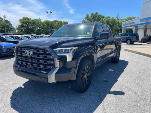 Midnight Black Metallic 2022 Toyota Tundra Platinum