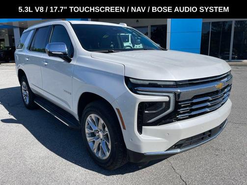 Iridescent Pearl Tricoat 2025 Chevrolet Tahoe Premier
