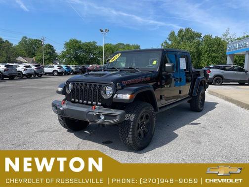 Black Clearcoat 2022 Jeep Gladiator Mojave 4x4