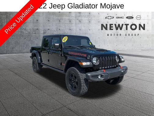 Black Clearcoat 2022 Jeep Gladiator Mojave 4x4