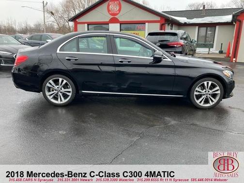 2018 Mercedes-Benz C-Class C 300 4MATIC