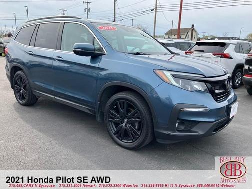 Blue 2021 Honda Pilot Special Edition