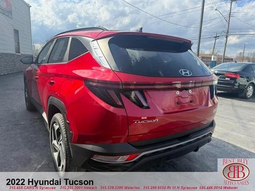 Red 2022 Hyundai TUCSON H-TRAC