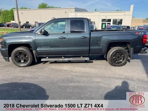 Gray 2018 Chevrolet Silverado 1500 LT