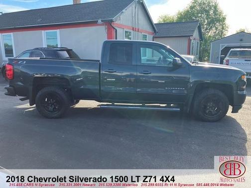 Gray 2018 Chevrolet Silverado 1500 LT