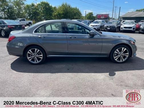 Gray 2020 Mercedes-Benz C-Class C 300 4MATIC