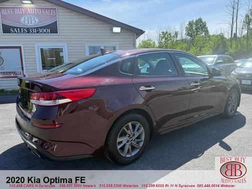 Purple 2020 Kia Optima LX