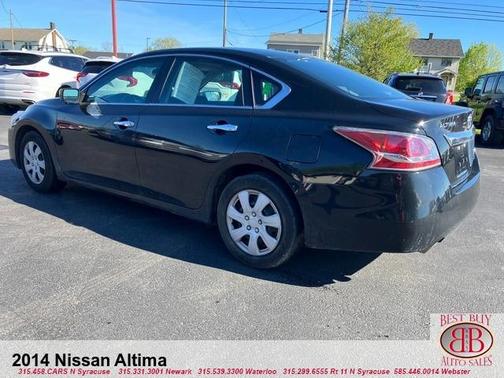 Super Black 2014 Nissan Altima 2.5 S