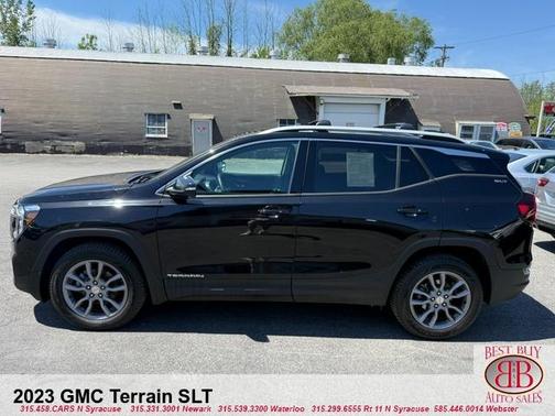 Black 2023 GMC Terrain SLT