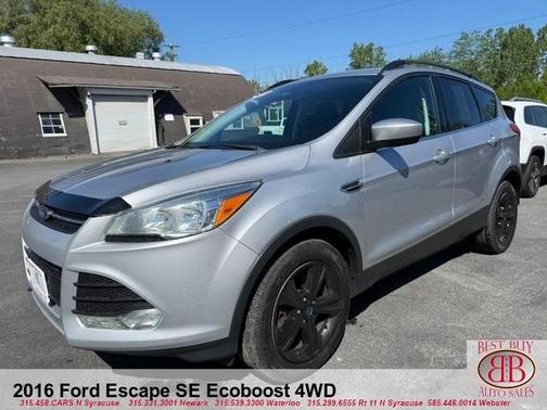 Gray 2016 Ford Escape SE
