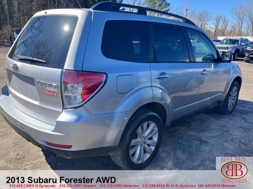 Ice Silver Metallic 2013 Subaru Forester 2.5X Premium