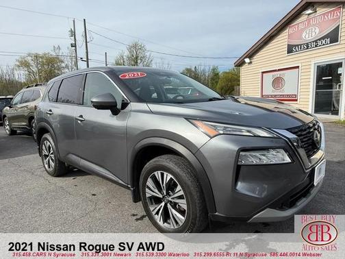 Gun Metallic 2021 Nissan Rogue SV