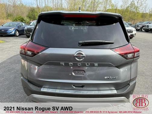 Gun Metallic 2021 Nissan Rogue SV