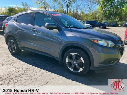 Gray 2018 Honda HR-V EX-L w/Navigation