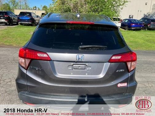 Gray 2018 Honda HR-V EX-L w/Navigation