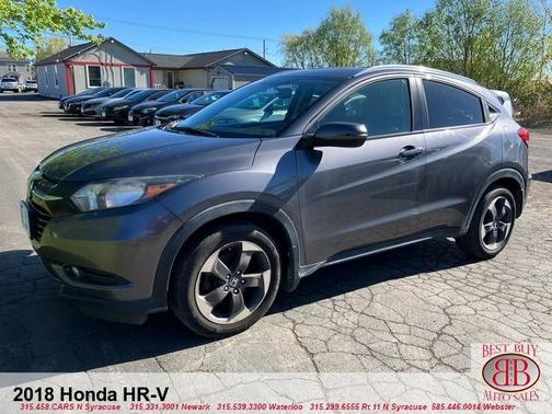 Gray 2018 Honda HR-V EX-L w/Navigation