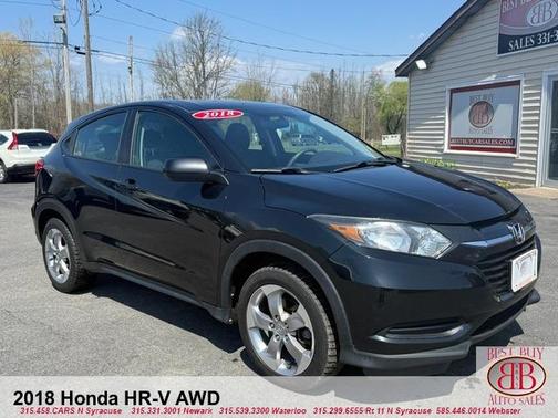Black 2018 Honda HR-V LX