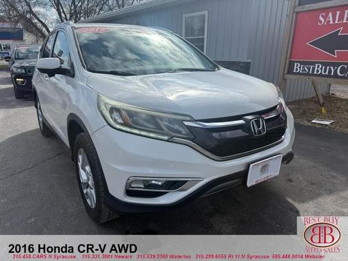 White 2016 Honda CR-V