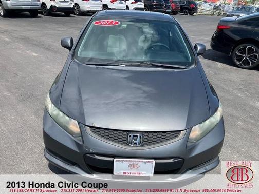 Gray 2013 Honda Civic EX