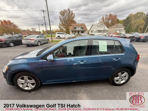 2017 Volkswagen Golf TSI Wolfsburg Edition 4-Door