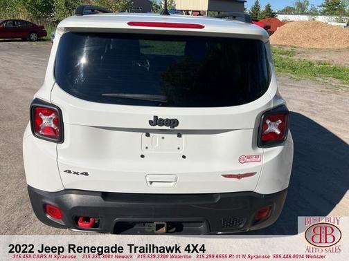White 2022 Jeep Renegade Trailhawk