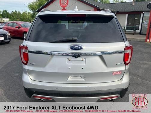 Gray 2017 Ford Explorer XLT