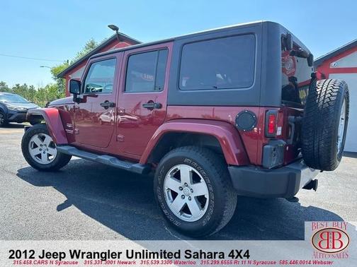 2012 Jeep Wrangler Unlimited Sahara