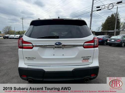 White 2019 Subaru Ascent Touring 7-Passenger