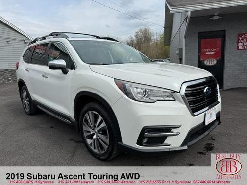 White 2019 Subaru Ascent Touring 7-Passenger