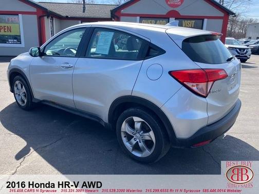 Gray 2016 Honda HR-V LX
