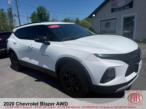 White 2020 Chevrolet Blazer 2LT