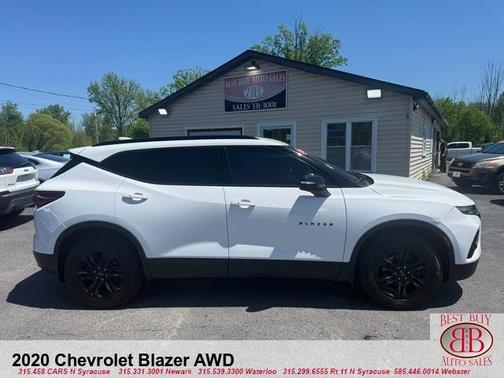 White 2020 Chevrolet Blazer 2LT