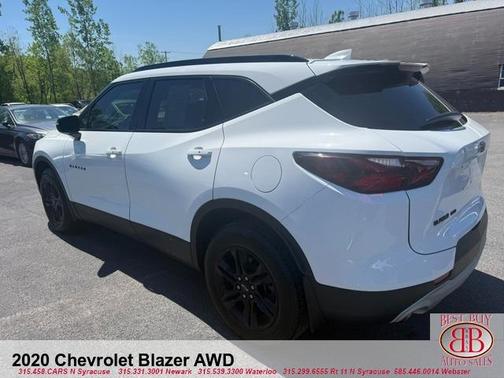 White 2020 Chevrolet Blazer 2LT