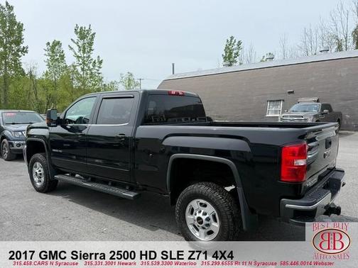 Black 2017 GMC Sierra 2500 SLE