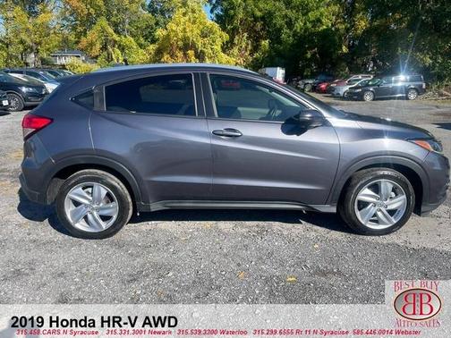 Gray 2019 Honda HR-V EX-L