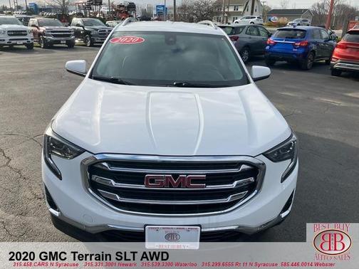 White 2020 GMC Terrain SLT