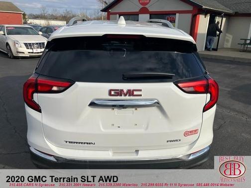 White 2020 GMC Terrain SLT