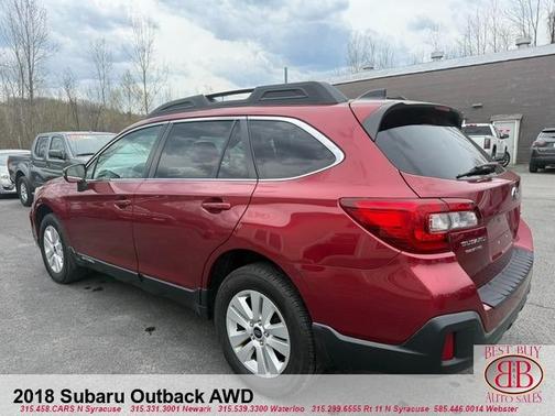Crimson Red Pearl 2018 Subaru Outback 2.5i Premium