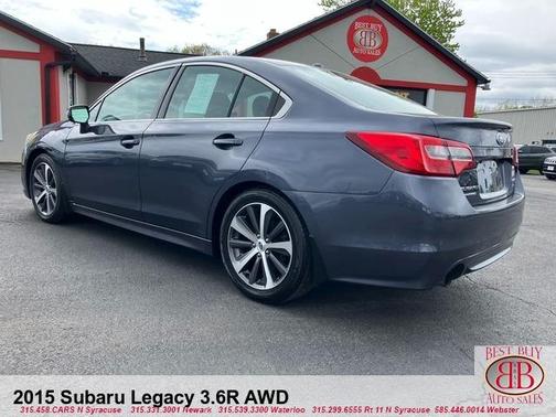 Carbide Gray Metallic 2015 Subaru Legacy 3.6R Limited