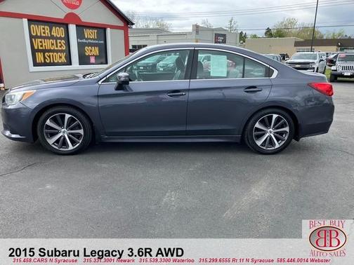 Carbide Gray Metallic 2015 Subaru Legacy 3.6R Limited