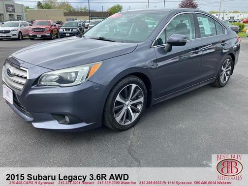 Carbide Gray Metallic 2015 Subaru Legacy 3.6R Limited