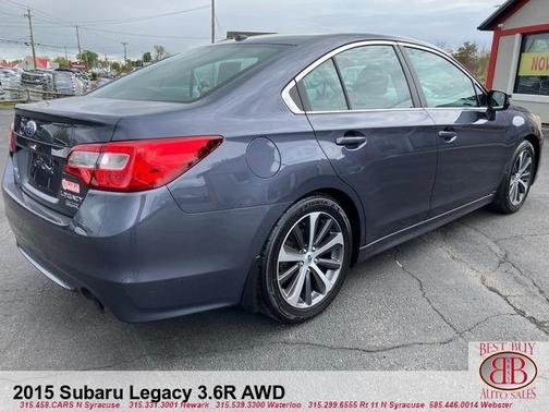 Carbide Gray Metallic 2015 Subaru Legacy 3.6R Limited